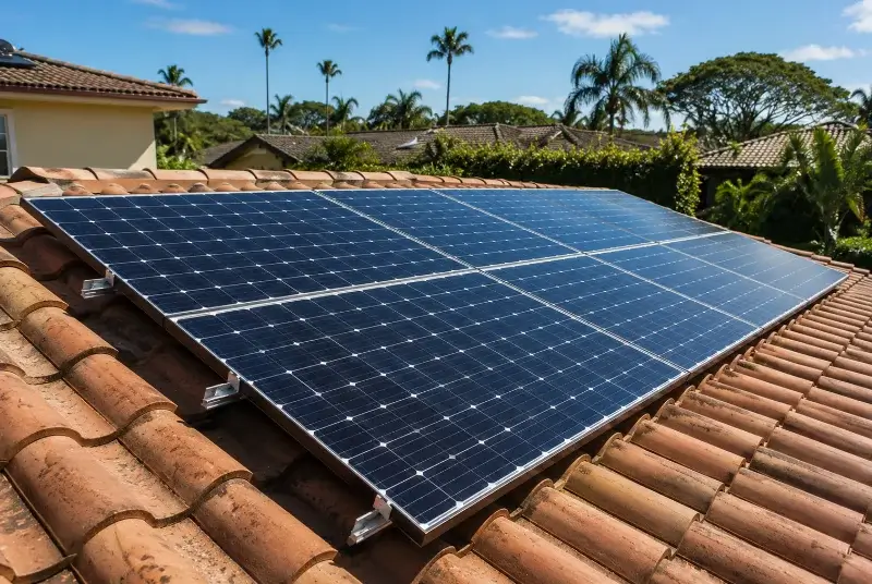 Installation de panneaux solaires à Montels
